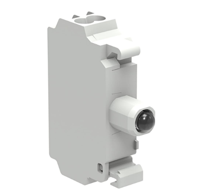 LPXLPSB8 LED灯座 LED INTEGRATED LAMP-HOLDER, STEADY LIGHT Ø22MM PLATINUM SERIES, SPRING-CLAMP TERMINATION, 12...30VAC/DC 产品图