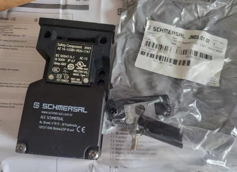 AZ16-12ZIBI-1747-M20 安全门开关 产品图