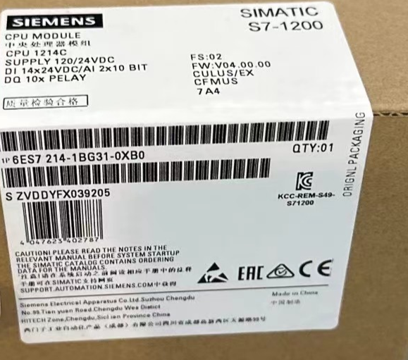 6ES7214-1BG31-0XB0 产品图