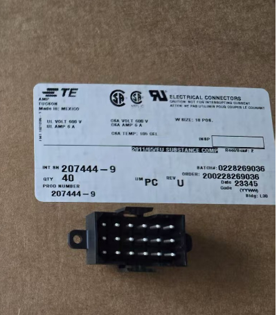 207444-9 CONN HEADER VERT 18POS 5MM 产品图