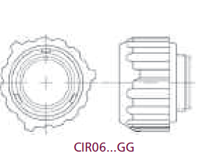CIRG06RGG18-1S-F80-T12 CIR 5C 5#16 SKT PLUG 产品图