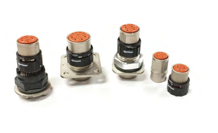 SJS830200P 标准环形连接器 8P SZ22 RECP INLINE BLACK METALIZED 产品图
