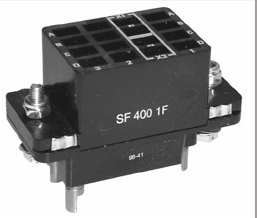 SF400-1F RAILWAY SOCKET BASE - H MOUNTING STYLE 产品图