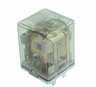 DGG-U204-Q Plug-in railway relay with 2 C/O contacts 产品图