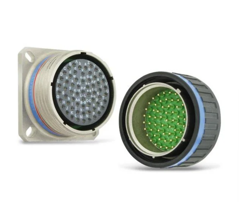 8D7C13W35SN Circular MIL Spec Connector 22P Jam Nut Recpt Sz 13 w/ Skt Cont 产品图